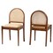 Bali & Pari Maryland Modern Bohemian Natural Rattan and Acacia Wood 2-Piece Dining Chair Set 243-2PC-13362-ZORO - alternate 1